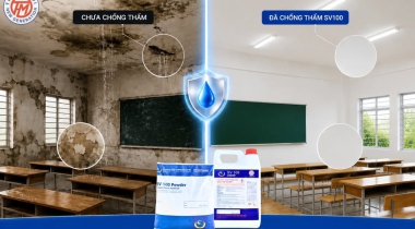 Sơn chống thấm cho trường học